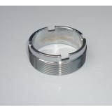 VÝFUKOVÁ MATICE M48X1 - CHROMOVANÁ - ČZ 175/450,470 + 125/453,473 + 250/455,475  - (ČESKÁ VÝROBA - HADRÁVEK)